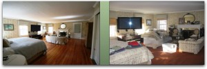 stage bedroom to sell house