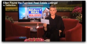 Ellen Degeneres funny real estate listings you wont find in charlotte NC MLS