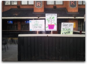 charlotte cash mob support atherton mills southend businesses