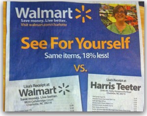 walmart vs harris teeter charlotte nc