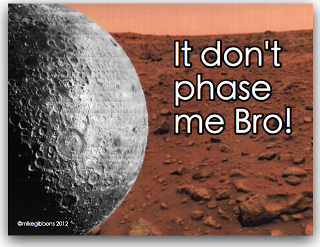 mars landing moon it dont phase me bro